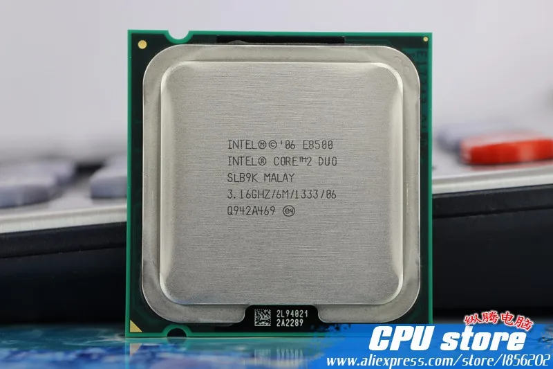 Процессор Intel Core 2 Duo E8500 CPU(3,16 ГГц/6 м/1333 ГГц) Двухъядерный разъем 775(Рабочая) E8400 E8600