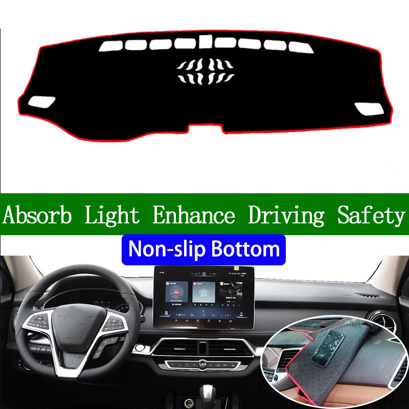 

For BYD SONG DM 2019 Non-slip Bottom dashmat pad dash cover auto accessories