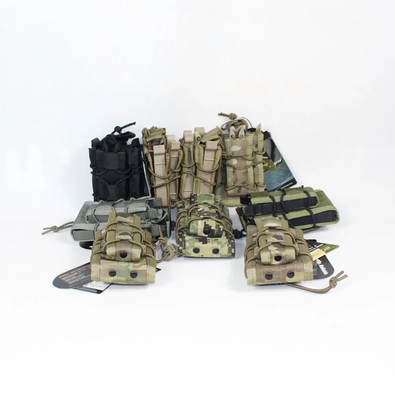 EMERSONGEAR двойной Decker Mag Чехол страйкбол Mag Чехлы Военная Emerson сумка Камуфляж MOLLE Mag держатель Койот коричневый черный