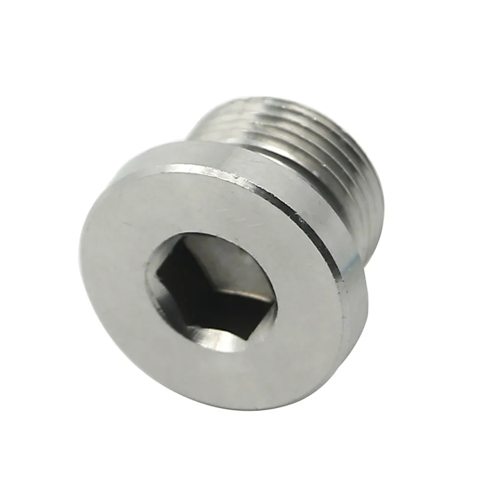 

For MOTO GUZZI POLISHED STAINLESS STEEL GEARBOX / DIFF FILLER LEVEL OIL PLUG Screws