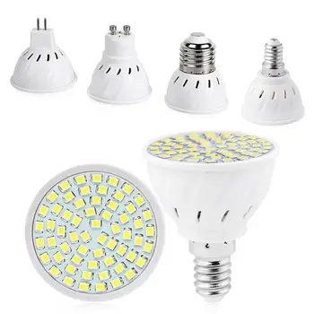 激安 Tsleen E27 E14 MR16 GU10 ランパーダled電球 220 12v 240 120v Bombillas Ledランプスポットライト 40 60 80 Led 2835 Smdランパラスポットライト