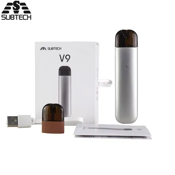 

2pcs Original Smoking V9 Pod vape Kit with 350mAh built-in battery 2pcs 1.5ML Cartridge Electronic Cigarette Vape pen kit