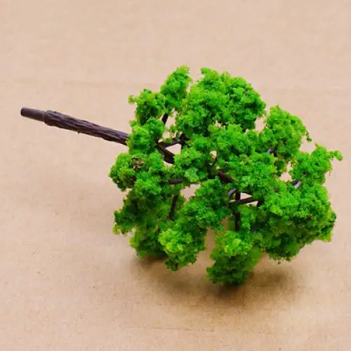 10 Pcs Model Tree Train Set Plastic Trunks Scenery Landscape Layout HO N