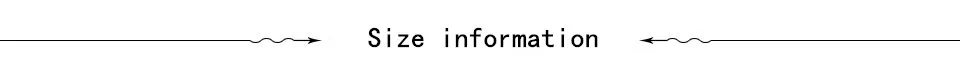 Size information