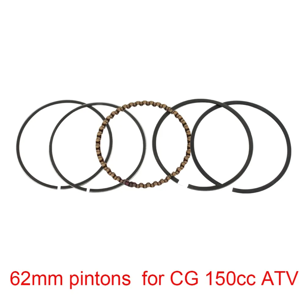GOOFIT Piston Rings Set Assembly for GY6 150cc ATV Dirt Bike Go Kart Moped Scooter Engine Part
