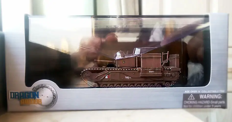Дракон Черчилль Mk. III 1/72 Танк модель законченная нелитая