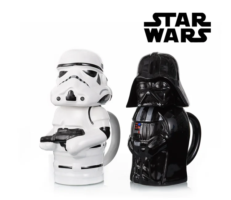 Звездные войны кружка R2D2 Дарт Вейдер Штурмовик 3D чашка для кофе и напитков высокотемпературное производство керамика подарок на день рождения