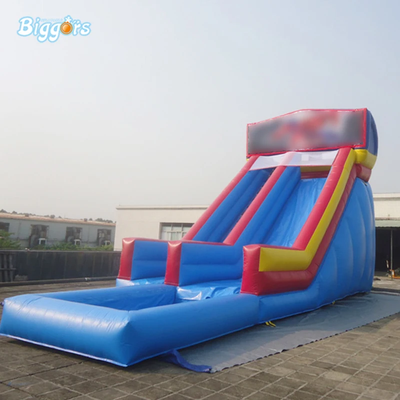 

Inflatable Pool Slide Inflatable Dry Slide With Pool For Sale For Kids and Adults