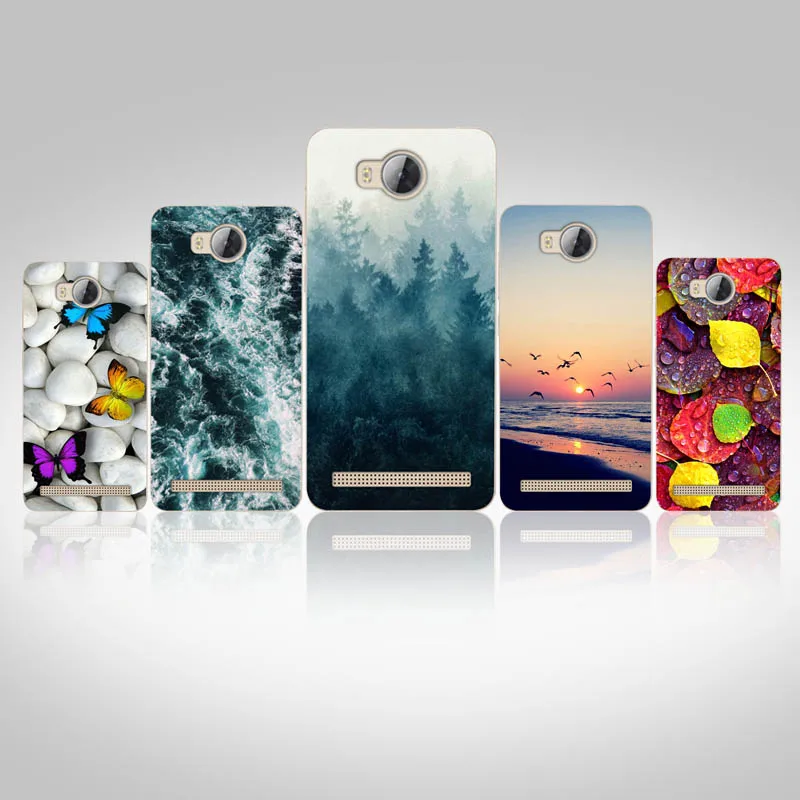 

FANATU Huawei Y3 2 Case Silicone Huawei Lua-L21 Case Cover Back Protective Fundas Huawei Y3 ii Huawei Y3 II Y3II Phone Case