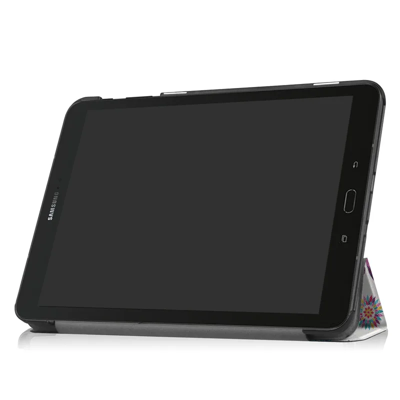Чехол для Samsung Galaxy Tab S3 9,7 3 раза окрашенные тонкий стоячий чехол из PU искусственной кожи для Tab S3 T820 T825 защитный чехол+ Защитная пленка