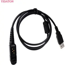 Yidaton usb кабель для программирования для motorola p6608 xir p6600 p6620 p6628 xpr3300 xpr3500 двухстороннее радио walkie talkie хорошего качества