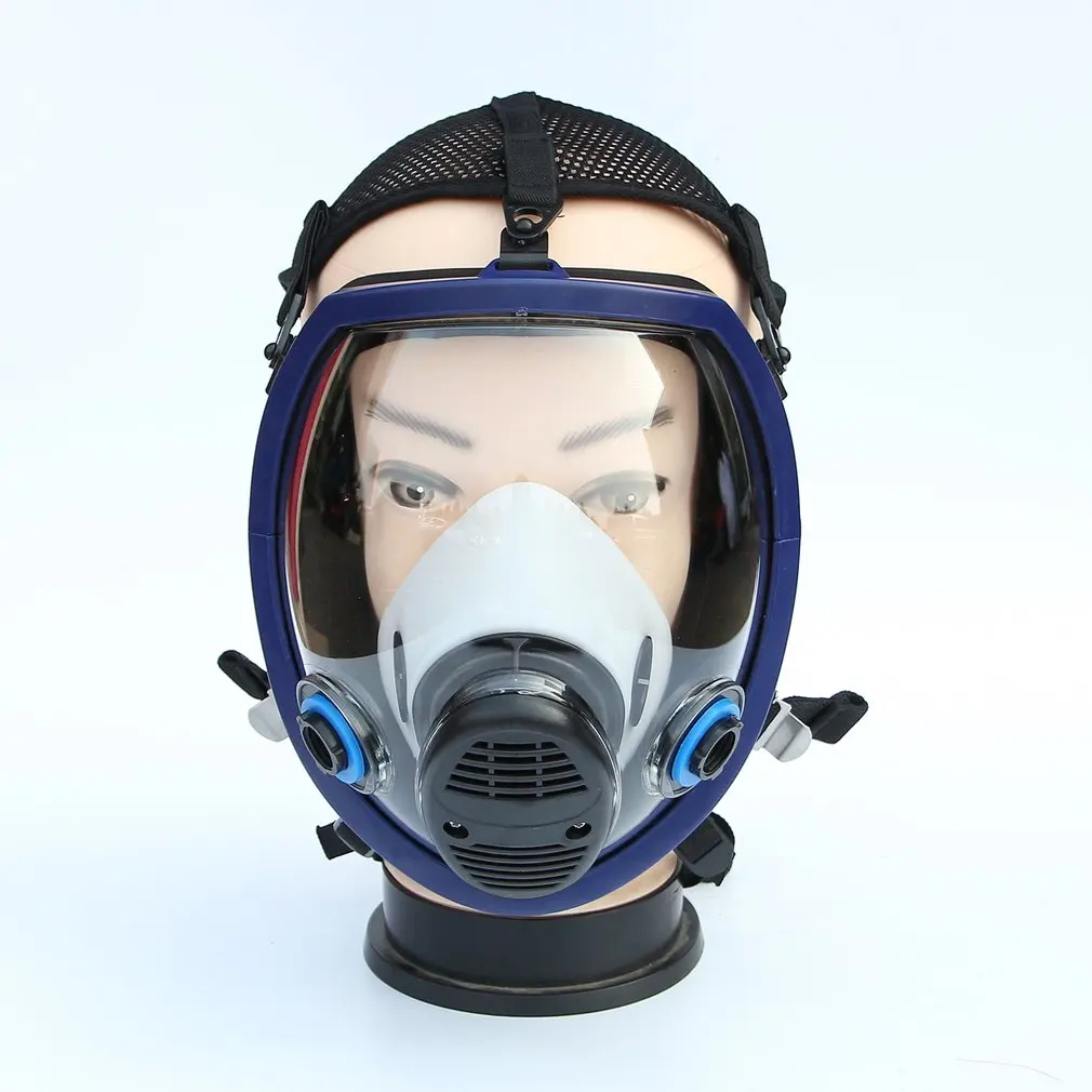 

Chemical mask Gas Mask acid dust Respirator Paint Pesticide Spray Silicone filter Lightweight Full Face