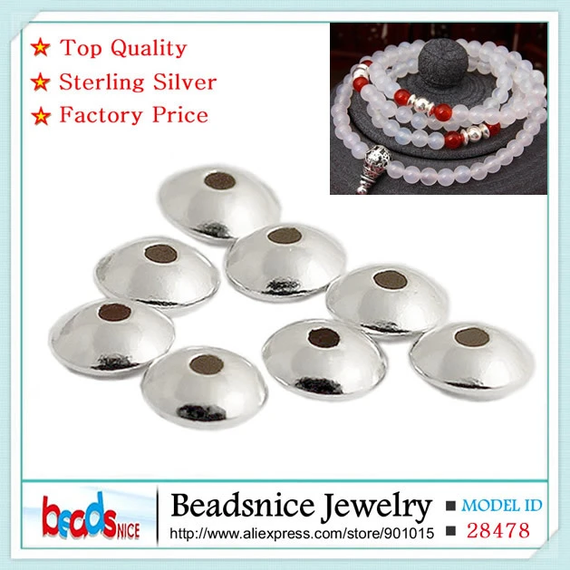 Wholesale Sterling Silver Spacer Beads 