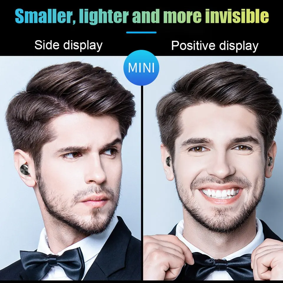 TWS Bluetooth 5.0 Earphones Wireless Headphones Gaming Stereo Headset Handsfree Mini Blutooth Earphone Sport Earbuds For Phone (6)