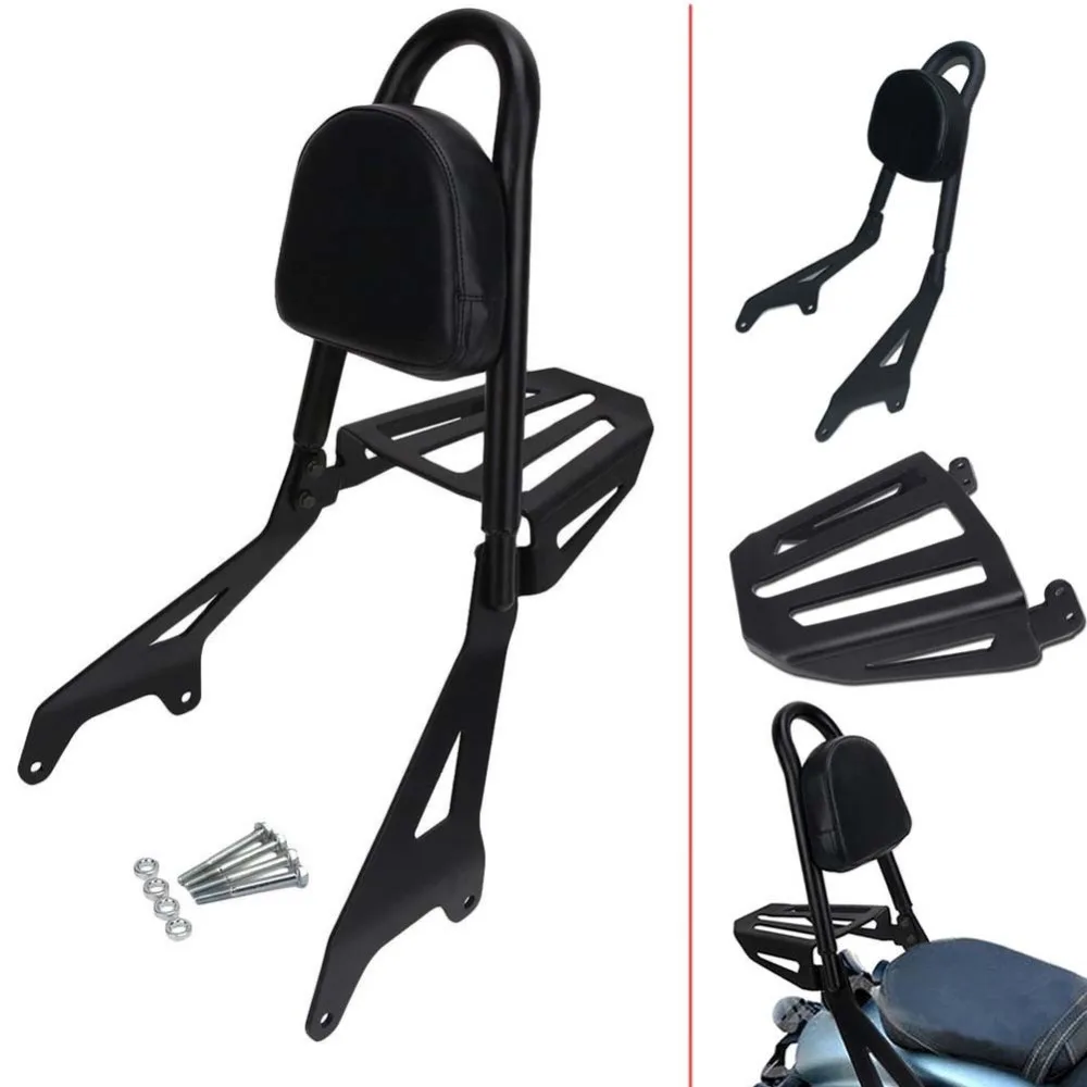 Sport Sissy Bar Backrest Rear Luggage Rack Backrest Sissy Bar Pillion