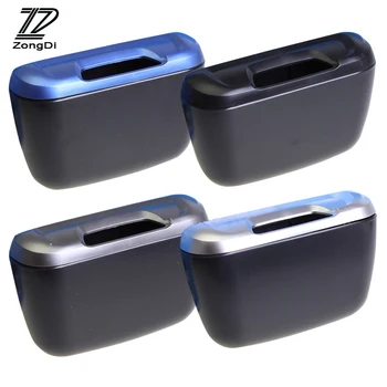 

ZD 1Pc Car trash can Side door storage box for BMW E39 E90 E60 E36 F30 F10 E34 E30 Mini Cooper Audi A4 B8 A3 A6 C6 Q5 A5 2017