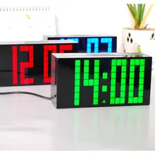 Lagre Big Jumbo Digital Display Thermometer Countdown Clock Desktop Electronic Clock Model Designs
