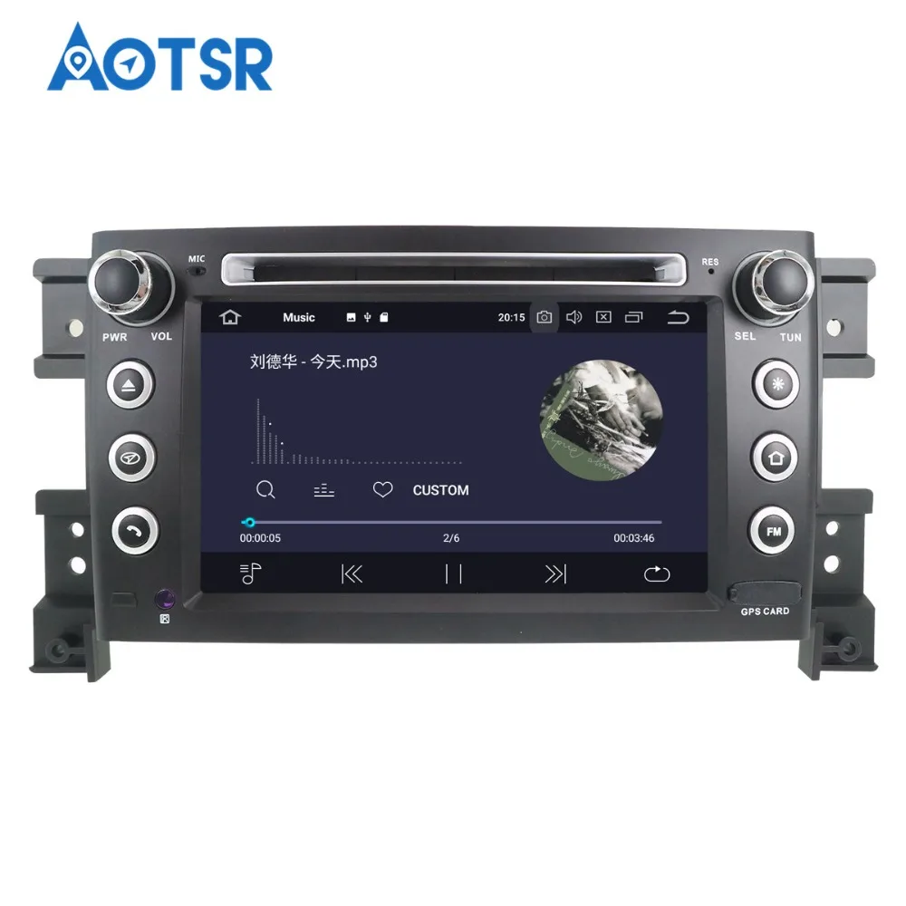 Автомобильный мультимедийный DVD плеер 2 din Android 9 0 4 + 32 ГБ для Suzuki Grand Vitara 2005 2012 GPS