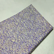 Королевское Золотое Тиснение фиолетовые золотые цветы напечатанная хлопковая ткань 50x110 см для DIY шитья ткани сумка вечерние украшения дома