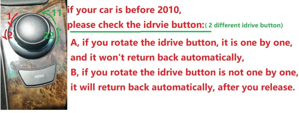 bmw e60 idrive button