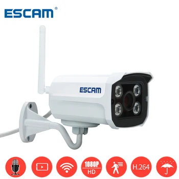 

ESCAM QD900 WIFI 1080P 2.0 Megapixel HD Home Security Camera System Wireless Network IR Bullet Surveillance Outdoor Mini Camera