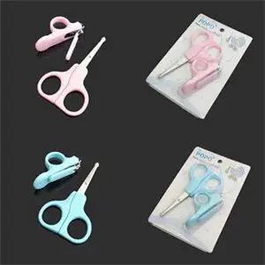 

New Lovely Mini Baby Nail Care Practical Clipper Trimmer Blue Pink Convenient Daily Baby Nail Care Set