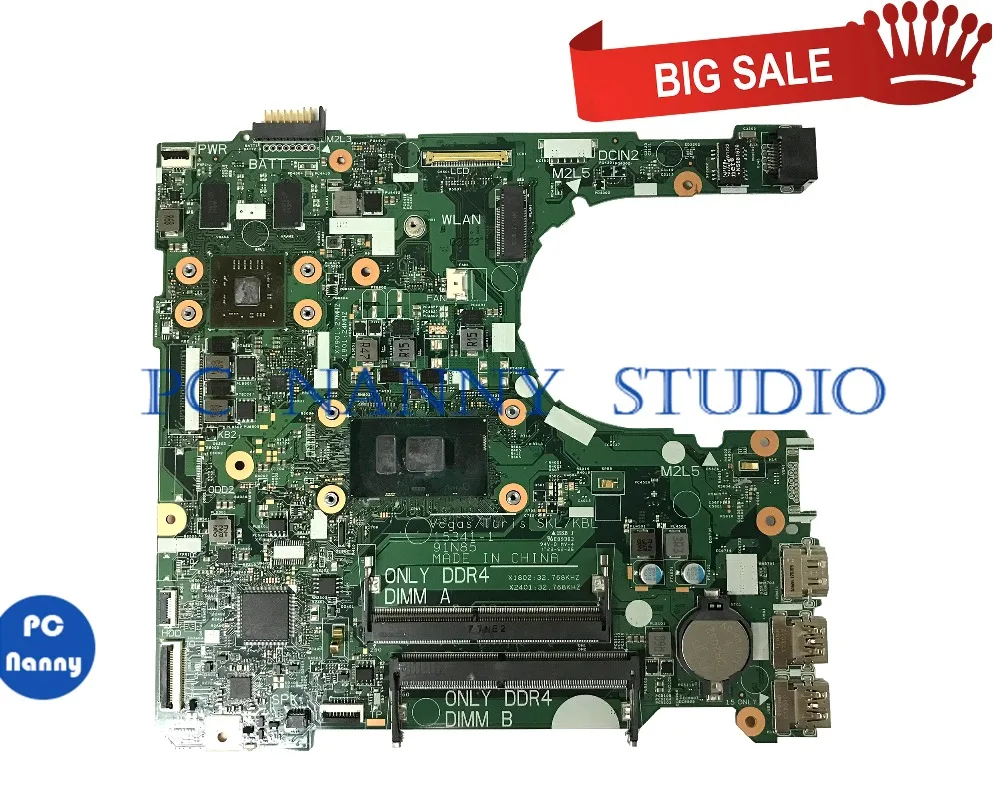 激安ベストセラー商品 Pcnanny 0xt2g4 Xt2g4 Dellのinspiron 15 3567 3467ノートパソコンのマザーボードi3 6006u 1 Ddr4ノートpcマザーボード 買っ た Lp Megaestante Com Br