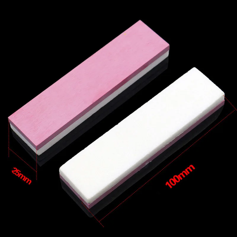 

1pcs 3000/10000grit Double Sides Professional Natural Agate And Ruby Knife Sharpener Whetstone Sharpening Stones Kitchen Tools