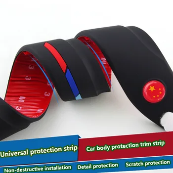 

Car Body Protection Car Scratch Anti-collision Decorative Strip Car Styling For Audi a4 a3 q5 q7 a5 b6 b8 a6 c5 b7 c6