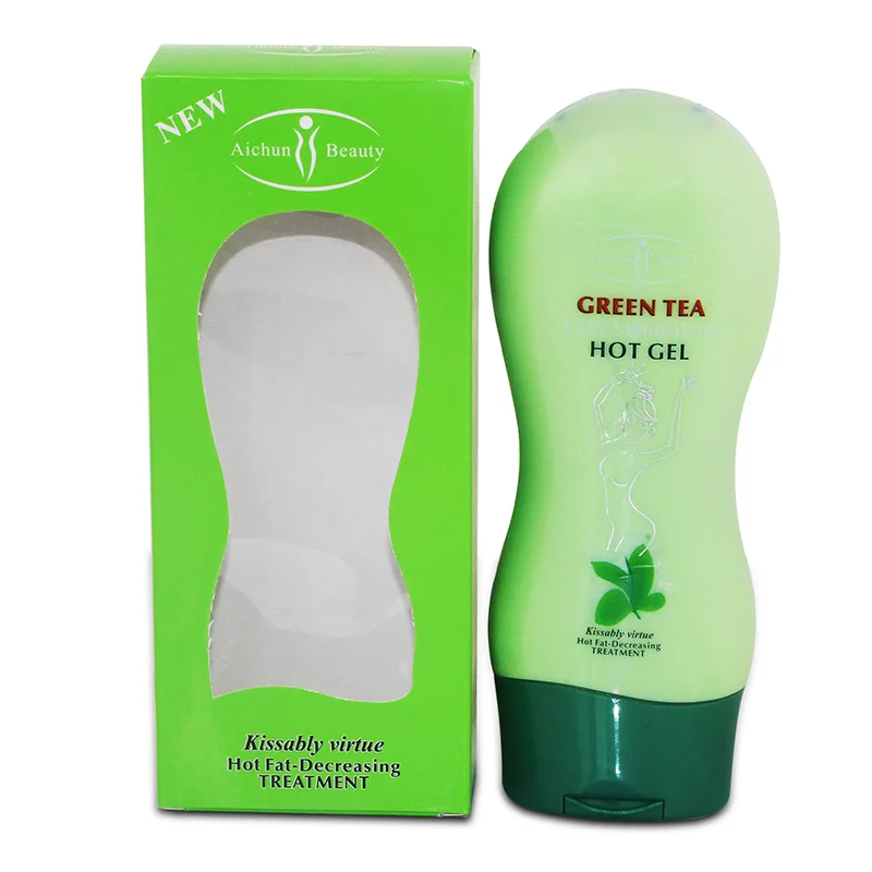 Natural Anti Cellulite Green tea Slimming Gel Creams Full body fat burning fast weight lose