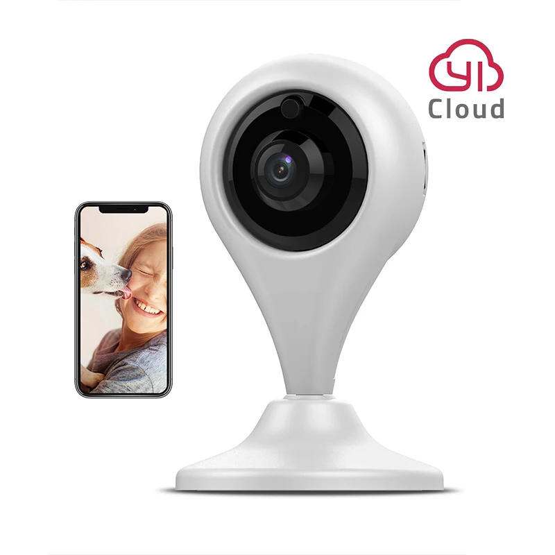 1080P Home Camera Wireless Indoor Smart Security Camera with Motion Detection Night Vision Two-Way Audio on YI loT APP