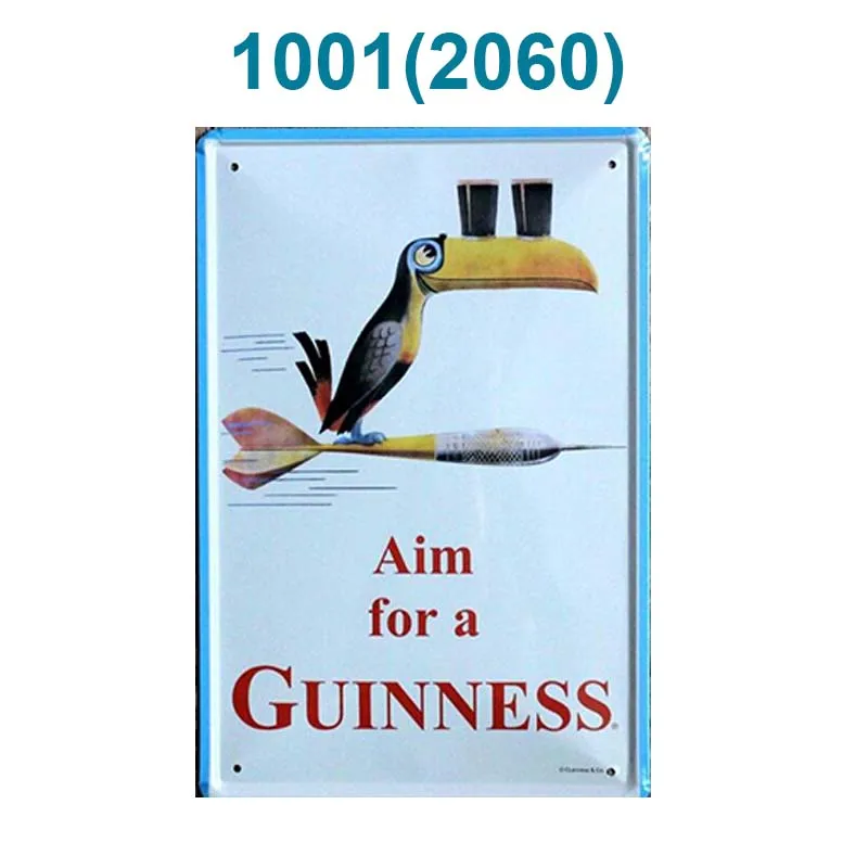 Бургундия 1 шт. Guinness налет винтажные металлические жестяные знаки Бар паба декоративные тарелки водка настенные художественные наклейки Железный плакат реклама пива знак - Цвет: Бургундия