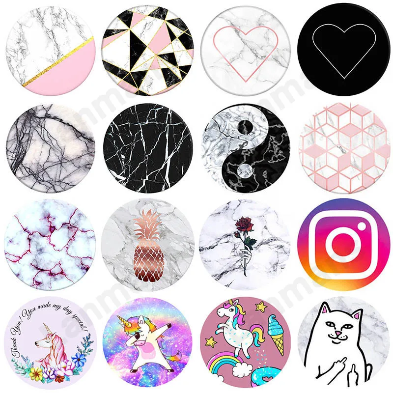 

Fashion Designs Phone Stand for iPhone Car Mount CellPhone Mobile Holder Finger Grip Smartphone