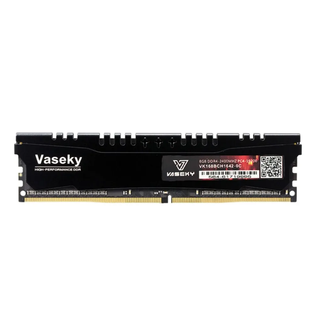 Vaseky Ddr3 8G Pc Ram Память Dimm 1,2 V настольная оперативная память Внутренняя Память Ram 2400 Частота памяти для компьютерных игр Ram