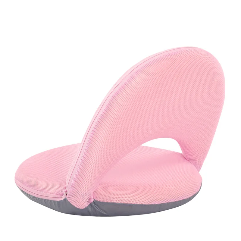 

Foldable Portable Sofa Multifunctional Adjustable Waist-hold Washable Lazy Chair Balcony Bay Window Recliner Sitting Chair