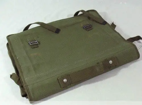 Винтажное зеленое полотно ликвидация армейского снаряжения стильная сумка-мессенджер велосипедная корзина-мировой военный магазин