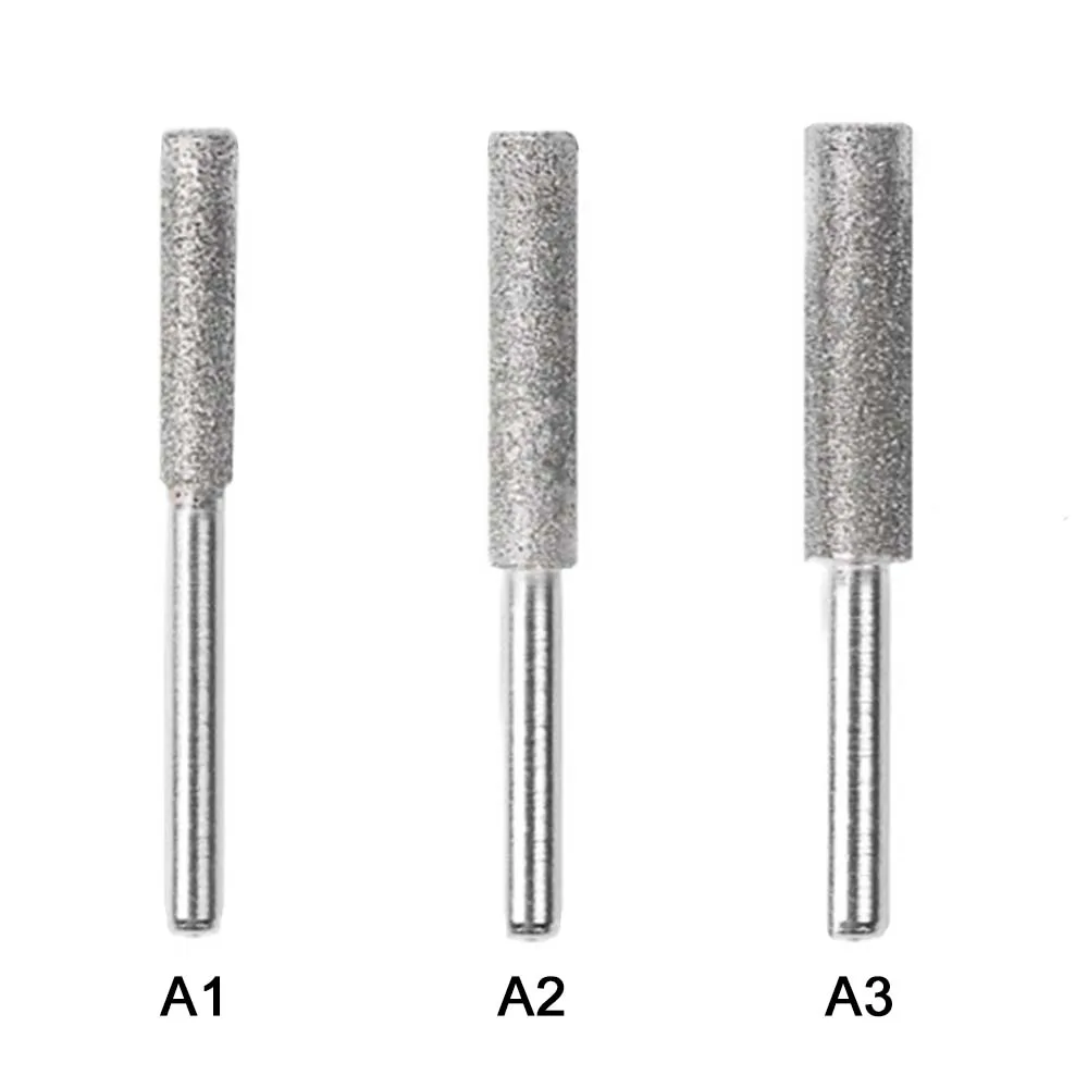

4/4.4/5MM Polishing Burr Stone File Chain Saw Diamond Chainsaw Grinding Head Sharpener