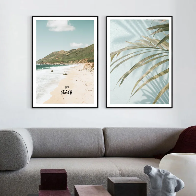 Quadro Sea Posters And Prints Beach Poster Painting 