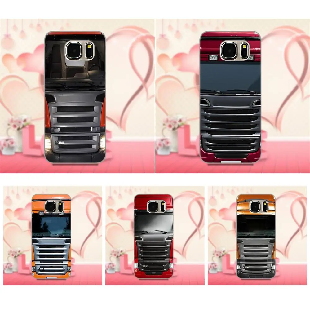 

Bixedx TPU Cover Red Truck For Galaxy A3 A5 A7 J1 J3 J5 J7 S5 S6 S7 S8 S9 edge Plus 2016 2017