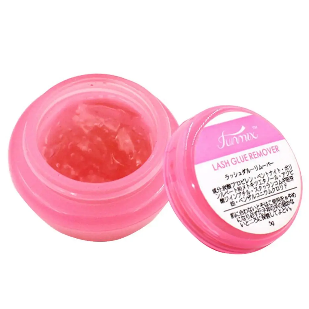 

5G Pink Proffesional Eyelash Extension Glue Remover Cream For Lashes Remover Makeup Tools