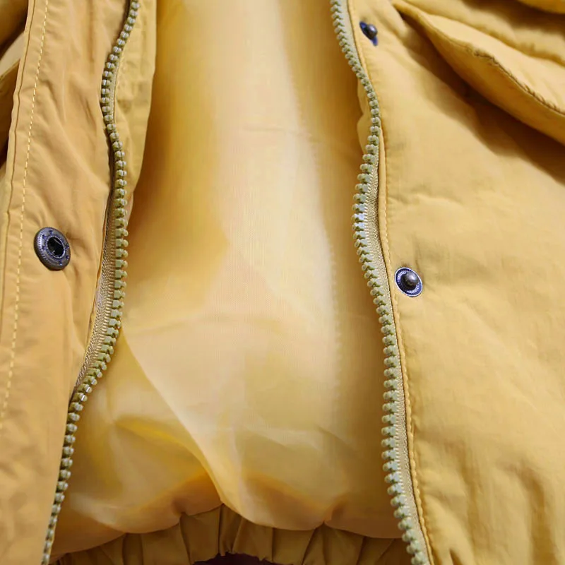 down puffer coat High Quality Wool Women Parkas Turn-down Collar Winter Short Coats Cotton Brown Vintage Jackets Fashion Coats Lu11 35 black puffer