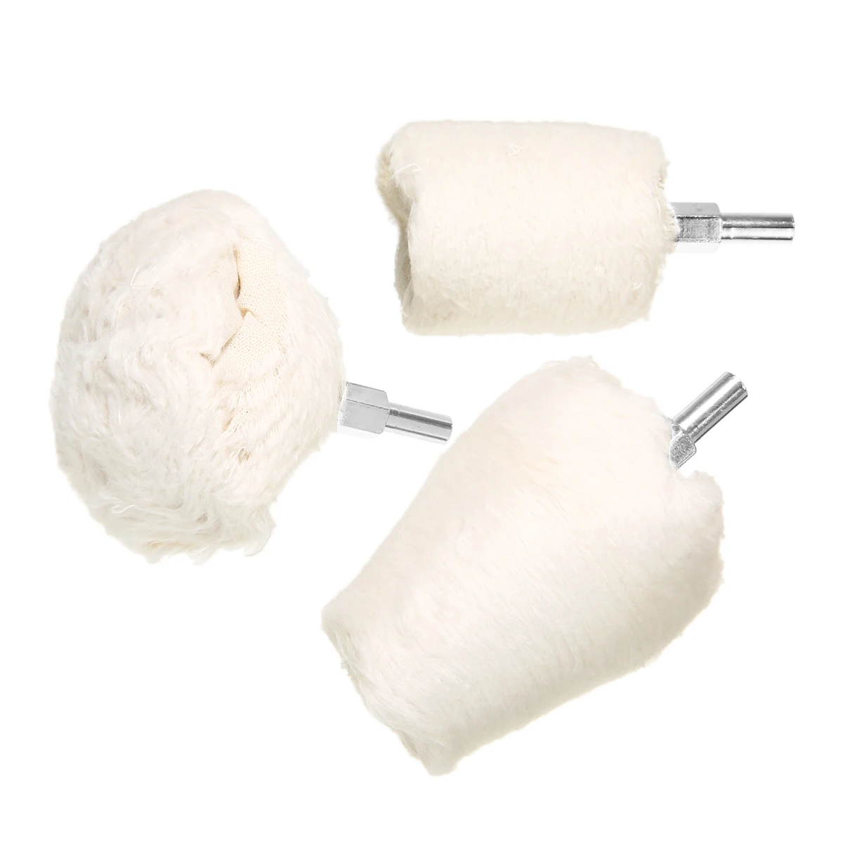 5pcs/set Buffing Pad Polishing Mop Wheel for Metal Aluminum Chrome Car Buffer Polisher Drill Attachment