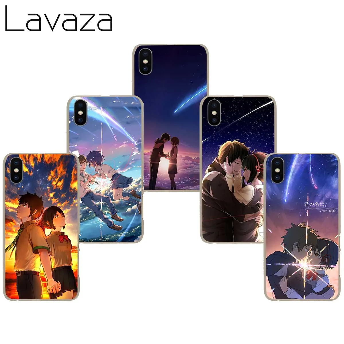 

Lavaza 160aa Your Name Kimi no Na wa Hard for iPhone 8 X r s Xr Xs Max 7 7 plus 4 4s 10 5 5s 5c SE 6 6s Plus case