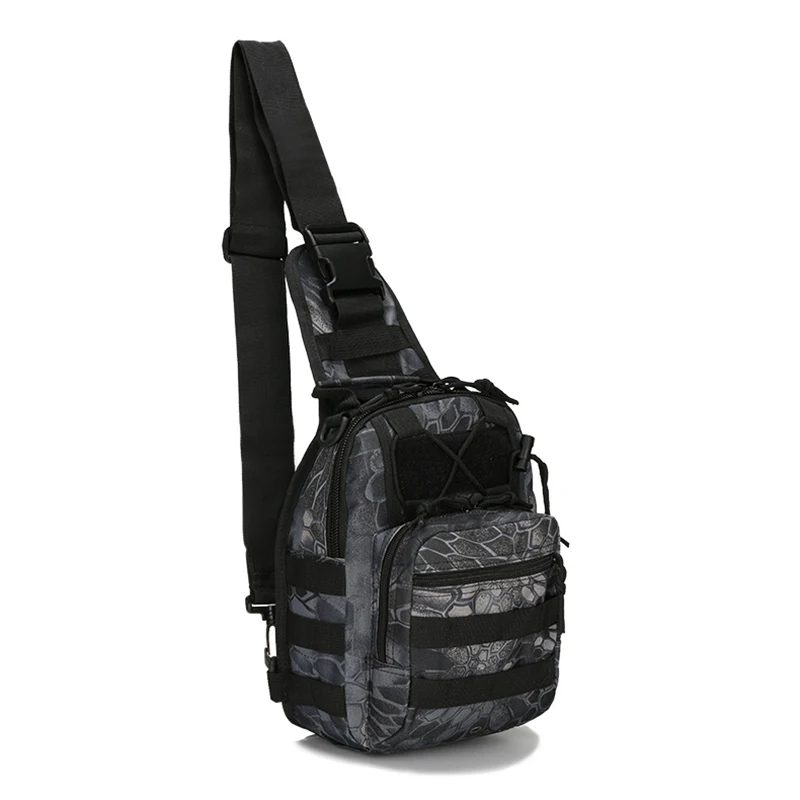 Carrier Chest Bag Shoulder Portable Holder 1pc 5L Outdoor Sports Military Climbing Hiking Daypack Sling