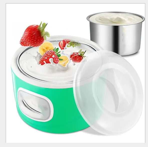 Yogurt machine 1L mini household stainless steel inner 15W Breakfast
