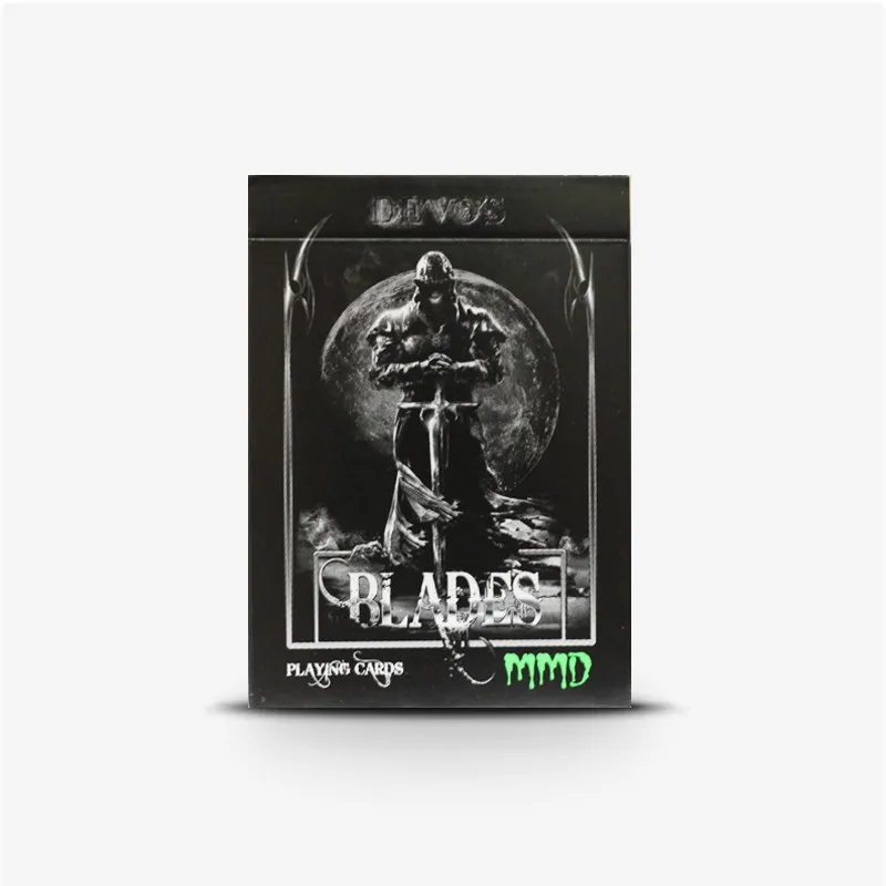 1 deck blades blood spear playing cards limited edition