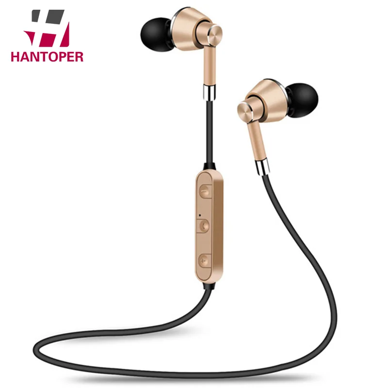 

Magnetic Wireless Bluetooth Headphones Earphone With Microphone Headset Metal Stereo Earpiece For Phone Ecouteur Auriculare