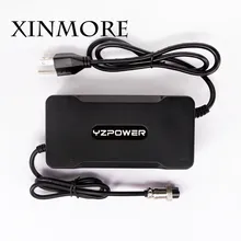 XINMORE 50.4 V 4A 3A Lítio Carregador de Bateria Li-ion Para 44.4 V Lipo Bateria Scooter de Bicicleta Ferramenta de Poder Com CE ROHS