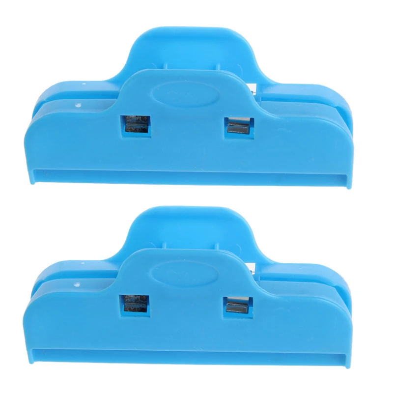 

2PCS Sealing Clip Kitchen Storage Bag Snack Chips Plastic Clip Clamp Fresh Food Sealing Clamp Bag Clip