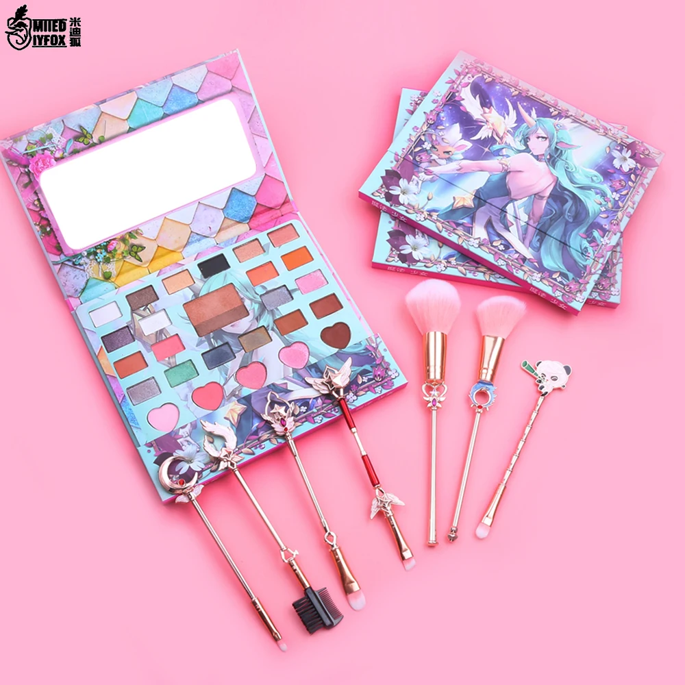 Новая игра волшебная девушка тени для век Палитра ленивые LULU LUX JINX JANNA красота